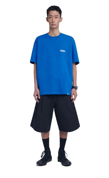 NOMANUAL(ノーマニュアル)  SAMURAI T-SHIRT - COBALT