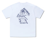 NOMANUAL(ノーマニュアル)  SAMURAI T-SHIRT - WHITE