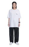 NOMANUAL(ノーマニュアル)  SAMURAI T-SHIRT - WHITE