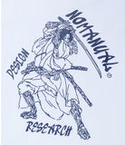 NOMANUAL(ノーマニュアル)  SAMURAI T-SHIRT - WHITE