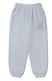 NOMANUAL(ノーマニュアル)  P.DYED EMBROIDERY SWEATPANTS - LIGHT GRAY