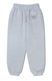 NOMANUAL(ノーマニュアル)  P.DYED EMBROIDERY SWEATPANTS - LIGHT GRAY