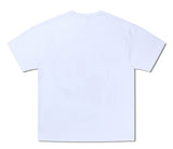 NOMANUAL(ノーマニュアル)  S.S PRINT T-SHIRT - WHITE