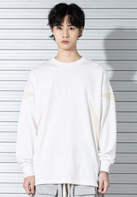 マスノウン(MASSNOUN) THORN WAFFLE LONG SLEEVES MSTLS001-WT