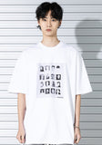 マスノウン(MASSNOUN) MONO GALLERY OVERSIZED T-SHIRTS MSTTS003-WT