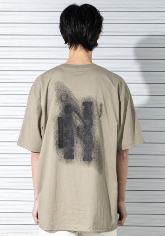 マスノウン(MASSNOUN) BLACKHOLE OVERSIZED T-SHIRTS MSTTS004-OV