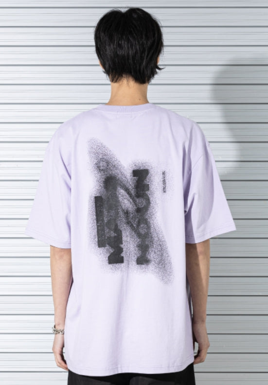 マスノウン(MASSNOUN) BLACKHOLE OVERSIZED T-SHIRTS MSTTS004-PP