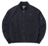 NOMANUAL(ノーマニュアル)  G-8 NYLON JACKET - BLACK