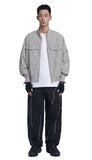 NOMANUAL(ノーマニュアル) G-8 NYLON JACKET - SAND GRAY