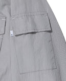 NOMANUAL(ノーマニュアル) G-8 NYLON JACKET - SAND GRAY