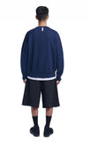 NOMANUAL(ノーマニュアル) UNICORN JACQUARD KNIT - NAVY