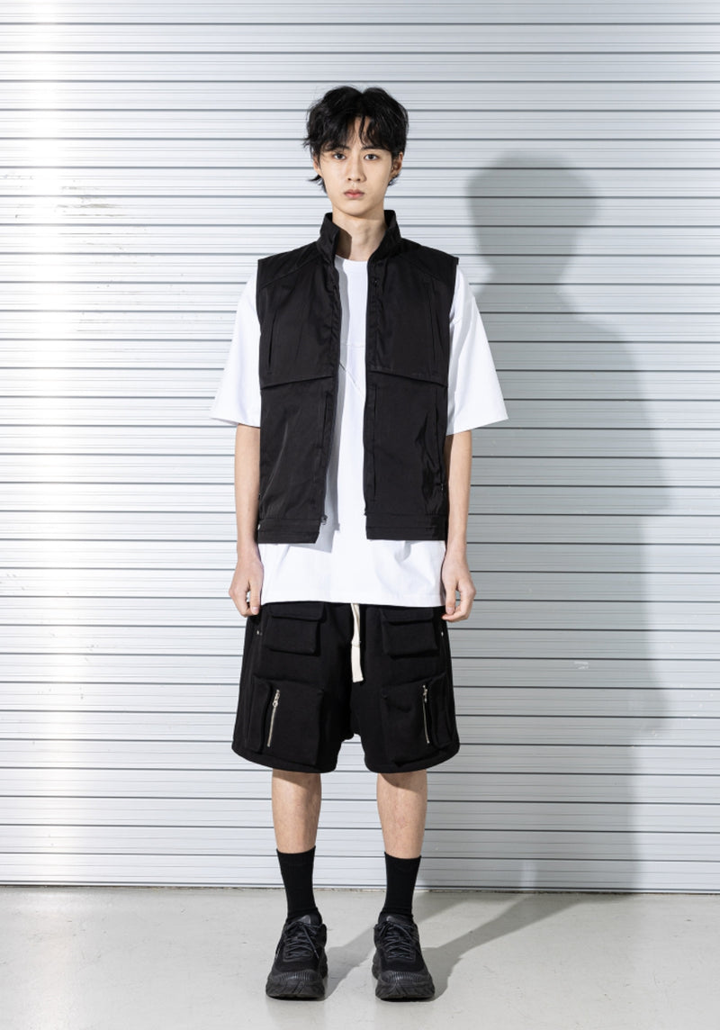 マスノウン(MASSNOUN) EC INVERTED VEST MSTVT001-BK