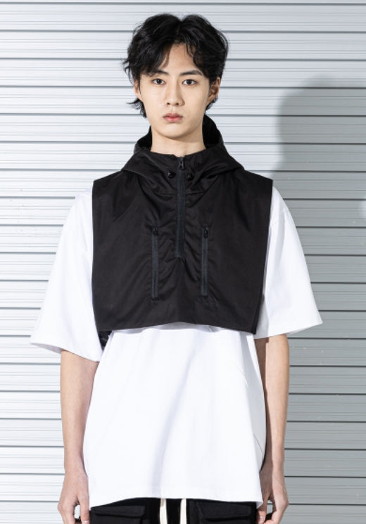 マスノウン(MASSNOUN)  EC HOOD WARMER MSTVT002-BK