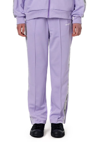 ネイキドニス(NEIKIDNIS) JACQUARD LINE TRACK PANTS / LAVENDER