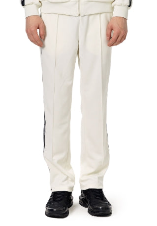 ネイキドニス(NEIKIDNIS) JACQUARD LINE TRACK PANTS / IVORY