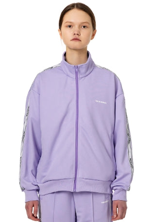 ネイキドニス(NEIKIDNIS) JACQUARD LINE TRACK ZIP UP / LAVENDER