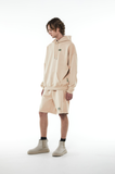 MMIC(エムエムアイシー) CURVE STITCHED ECO DYED L/SL HOODIE BG