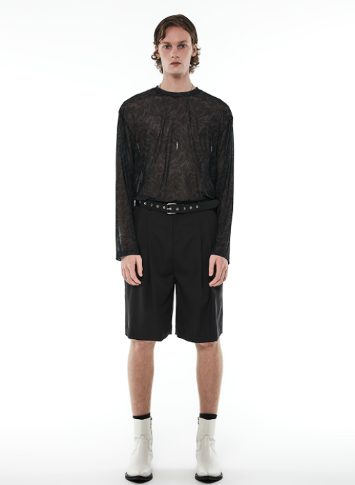 MMIC(エムエムアイシー) WOOL WIDE SHORTS CH