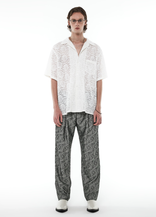 MMIC(エムエムアイシー)   SPIRAL SQUARE PANTS GY