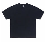 NOMANUAL(ノーマニュアル)  3T ARCH LOGO T-SHIRT - BLACK