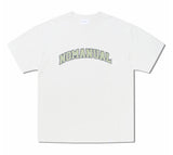 NOMANUAL(ノーマニュアル) 3T ARCH LOGO T-SHIRT - CREAM