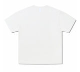 NOMANUAL(ノーマニュアル) 3T ARCH LOGO T-SHIRT - CREAM