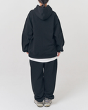 Q CUMBERS (キューカンバース) DOUBLE HOODIE(ver2) / Black