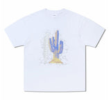 NOMANUAL(ノーマニュアル)  CACTUS T-SHIRT - WHITE