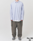 Q CUMBERS (キューカンバース) M-47 HAREM CARGO PANTS / Grey