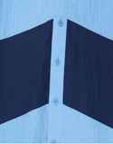 NOMANUAL(ノーマニュアル)  DCA NYLON SHIRTS - BLUE