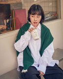 Q CUMBERS (キューカンバース) CITY GUY SHIRTS/ White