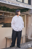 Q CUMBERS (キューカンバース) CITY GUY SHIRTS/ White