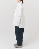 Q CUMBERS (キューカンバース) CITY GUY SHIRTS/ White