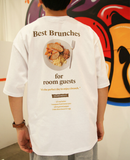 Q CUMBERS (キューカンバース) BRUNCHES SHORT SLEEVE T-SHIRT / Egg scramble