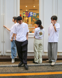 Q CUMBERS (キューカンバース) BRUNCHES SHORT SLEEVE T-SHIRT / Egg scramble