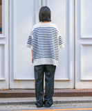 Q CUMBERS (キューカンバース) BIG BASQUE H/S / Ivory