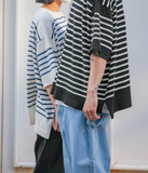 Q CUMBERS (キューカンバース) BIG BASQUE H/S / Ivory