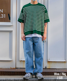 Q CUMBERS (キューカンバース) BIG BASQUE H/S / Green