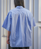 Q CUMBERS (キューカンバース) CITY GUY H/S SHIRT / Sax blue