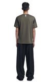 NOMANUAL(ノーマニュアル)  OPEN TUCK PANTS - BLACK