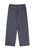 NOMANUAL(ノーマニュアル)  OPEN TUCK PANTS - GRAY