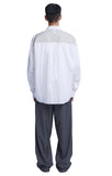 NOMANUAL(ノーマニュアル)  OPEN TUCK PANTS - GRAY