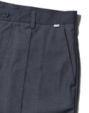 NOMANUAL(ノーマニュアル)  OPEN TUCK PANTS - GRAY