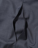NOMANUAL(ノーマニュアル)  OPEN TUCK PANTS - GRAY