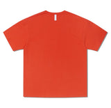 NOMANUAL(ノーマニュアル) ARCH LOGO T-SHIRT - PERMANENT ORANGE