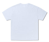 NOMANUAL(ノーマニュアル) ARCH LOGO T-SHIRT - WHITE MELANGE