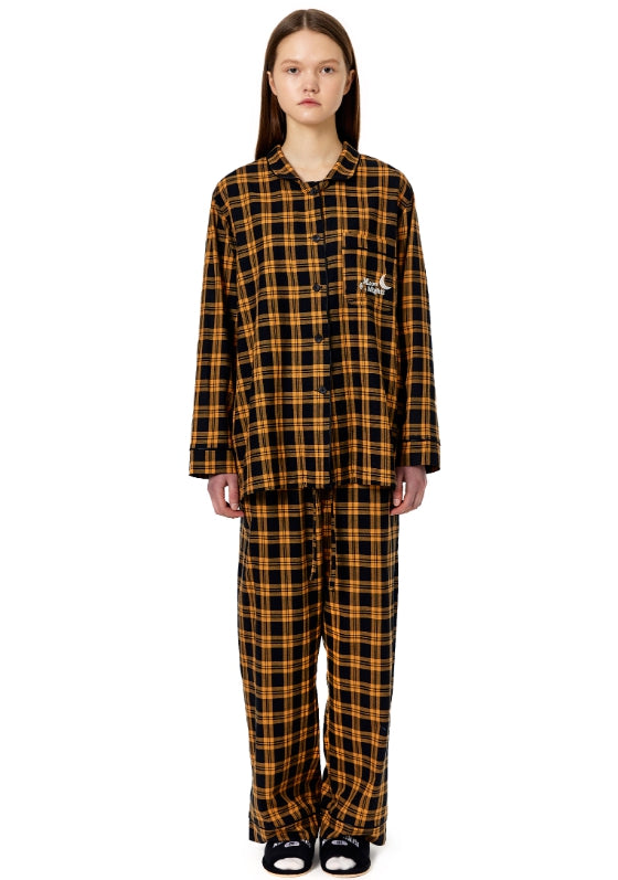 ネイキドニス(NEIKIDNIS) [LIMITED EDITION]MOON NIGHT COTTON PAJAMA / CHECK