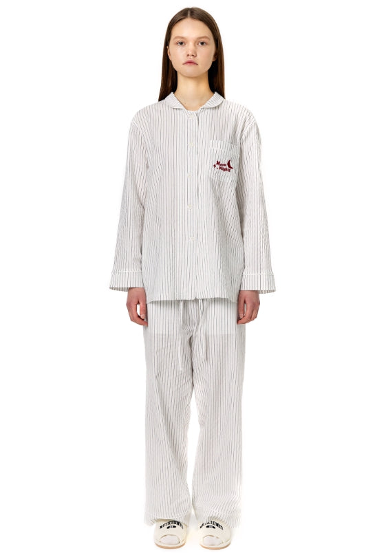 ネイキドニス(NEIKIDNIS) [LIMITED EDITION]MOON NIGHT COTTON PAJAMA / STRIPE