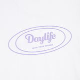 デイライフ(Daylife)  Signature Logo Long Sleeve (White)