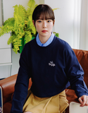 デイライフ(Daylife)  Dream Crop Long Sleeve (Navy)